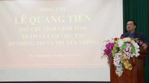 Thái Nguyên: Tiếp tục đẩy mạnh triển khai các nhiệm vụ về chuyển đổi số năm 2024