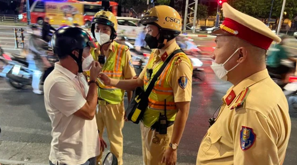 TP. Hồ Chí Minh xử lý nghiêm vi phạm nồng độ cồn đã kéo giảm sâu tai nạn giao thông