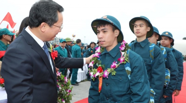 Hơn 2.100 thanh niên ưu tú của Quảng Ninh phấn khởi lên đường nhập ngũ