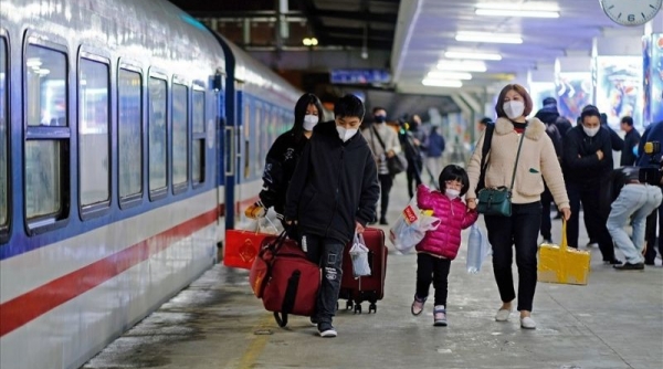 Ngành đường sắt bội thu dịp Tết, doanh thu hơn 436 tỷ đồng