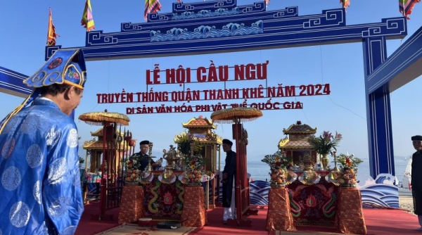 Đà Nẵng: Lễ hội Cầu ngư truyền thống quận Thanh Khê năm 2024