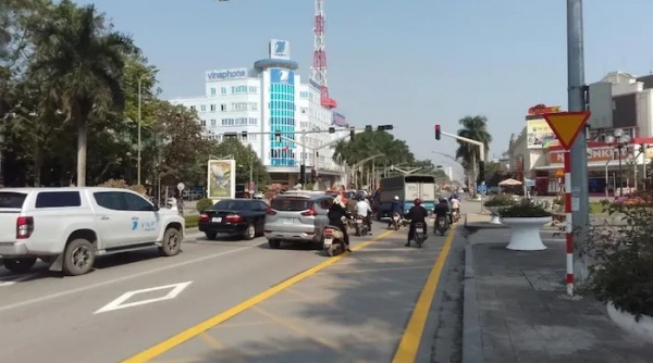 TP. Thanh Hóa kẻ nhiều 'vạch mắt võng' nhằm giảm ách tắc giao thông