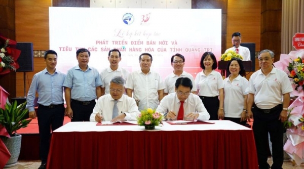 Saigon Co.op hợp tác với Quảng Trị để tiêu thụ sản phẩm địa phương và mở rộng điểm bán