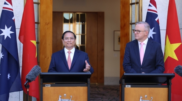 Quan hệ Việt Nam-Australia phản ánh sự tin cậy chính trị giữa hai nước