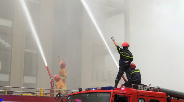 Nam Định xây dựng kế hoạch tổ chức hội thi chữa cháy và cứu nạn, cứu hộ