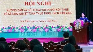 Cục Thuế Nam Định hướng dẫn kê khai quyết toán thuế thu nhập doanh nghiệp