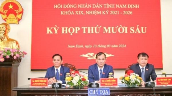 HĐND tỉnh Nam Định họp giải quyết công việc phát sinh đột xuất
