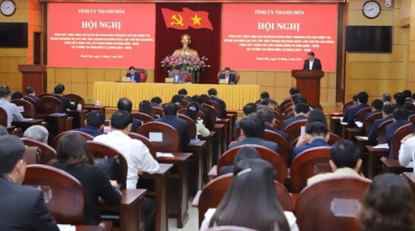 Thanh Hóa tổng kết thực hiện Chỉ thị số 35 của Bộ Chính trị; công tác xây dựng Đảng nhiệm kỳ 2020-2025