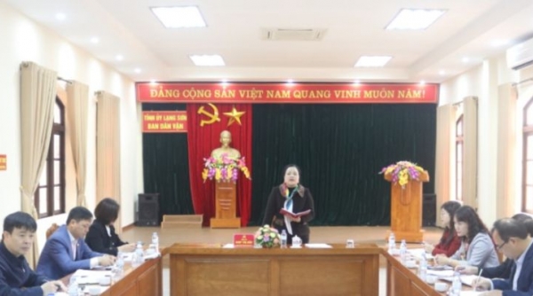 Lạng Sơn: Thống nhất thời gian tổ chức cuộc thi trắc nghiệm trên Internet về “Dân vận khéo”