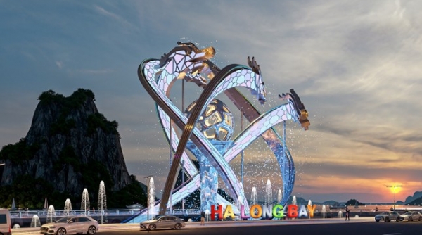 Hạ Long sẽ xây dựng biểu tượng rồng cao 30m giữa trung tâm thành phố
