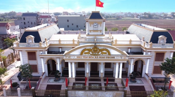 Nam Định phê duyệt thí điểm xã Giao Phong là xã nông thôn mới thông minh