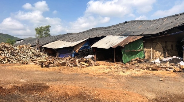 Đắk Lắk: Lò than xây dựng trái phép tại xã Hòa Phú đã bị xử phạt vì ô nhiễm môi trường