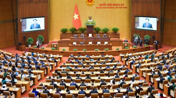 Hôm nay, Kỳ họp bất thường lần thứ 6, Quốc hội khóa XV diễn ra tại Hà Nội