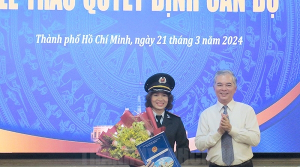 Bà Đinh Thị Thu giữ chức vụ Phó Chánh Thanh tra TP. Hồ Chí Minh