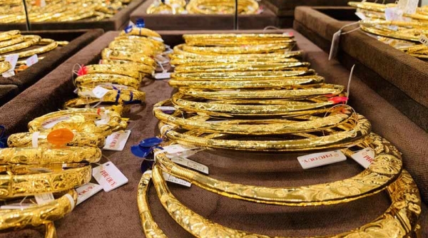 Giá vàng hôm nay 24/3: Vàng miếng SJC cao hơn giá vàng quốc tế 14,055 triệu đồng/lượng