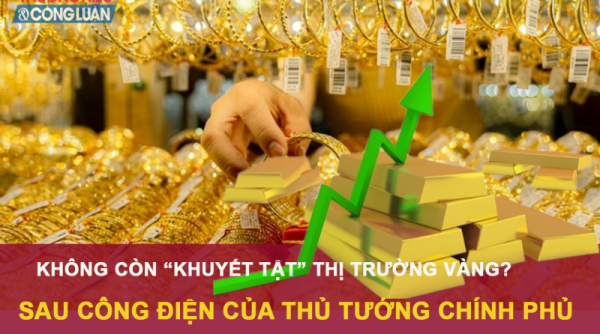 Sau Công điện của Thủ tướng: Không còn “khuyết tật” thị trường vàng?
