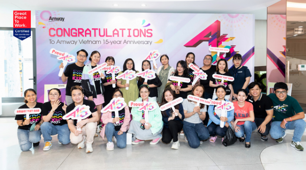 Amway Việt Nam đạt chứng nhận toàn cầu 'Nơi làm việc xuất sắc'
