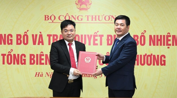 Bổ nhiệm Nhà báo Nguyễn Văn Minh giữ chức vụ Tổng Biên tập Báo Công Thương
