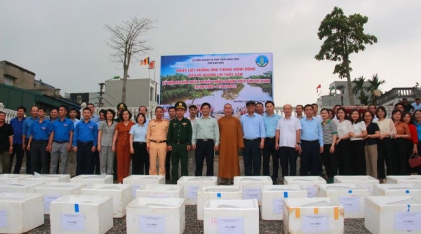 Nam Định: Phát động tháng hành động bảo vệ nguồn lợi thủy sản năm 2024