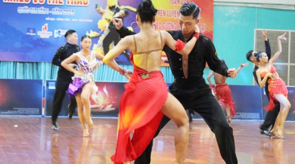 Giải vô địch dancesport toàn quốc đang diễn ra tại Vũng Tàu