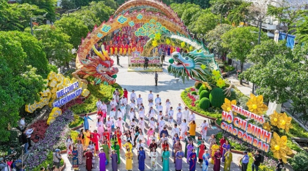 Hơn 3,4 triệu lượt khách tham gia Lễ hội áo dài TP. Hồ Chí Minh năm 2024