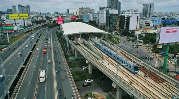 Từ ngày 1/7, tuyến Metro Bến Thành - Suối Tiên đưa vào chạy 7 đoàn tàu