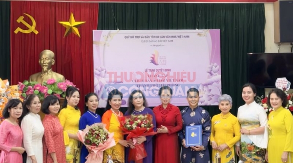 Thành lập Câu lạc bộ Di sản Áo dài Việt Nam - Thành phố Hải Phòng