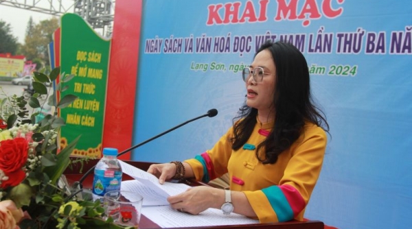 Lạng Sơn: Khai mạc Ngày Sách và Văn hóa đọc Việt Nam
