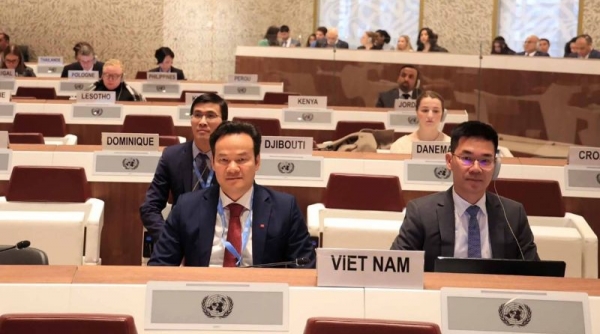 Phát biểu của Việt Nam về thúc đẩy bình đẳng giới tại Hội đồng Nhân quyền nhận được sự ủng hộ của nhiều quốc gia