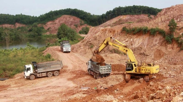 Thanh Hóa đầu tư dự án khai thác mỏ đất làm vật liệu san lấp