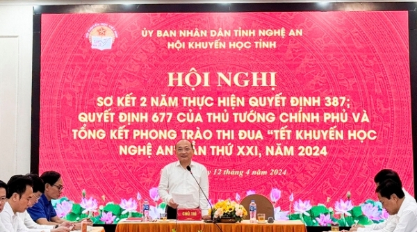 Nghệ An đã vận động được gần 47 tỷ đồng dịp Tết Khuyến học