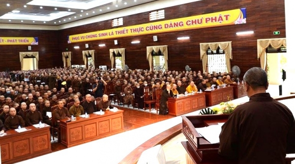 Giáo hội phật giáo Việt Nam tỉnh Nam Định tổ chức Hội nghị sinh hoạt tăng sự