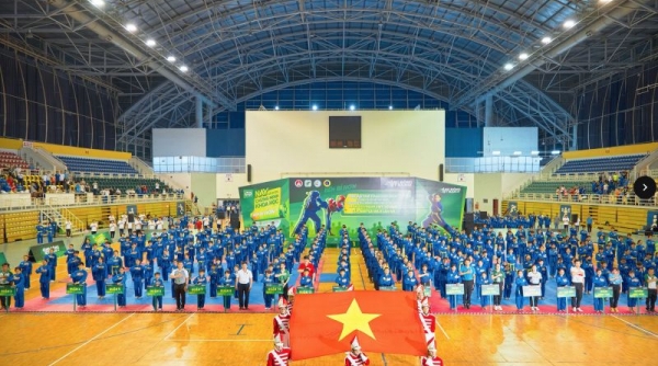 Gần 1.500 vận động viên tham gia tranh tài tại Đại hội Thể thao học sinh TP. HCM – Hội khỏe Phù Đổng – Môn Vovinam Việt Võ Đạo