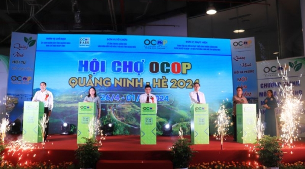 Khai mạc Hội chợ OCOP Quảng Ninh – Hè 2024