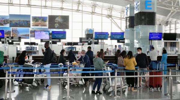 Sân bay Nội Bài đón lượng khách di chuyển nội địa tăng 20%