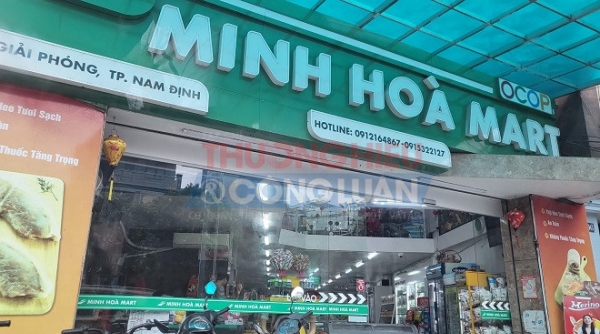 Nam Định: Nhiều hàng hóa không rõ nguồn gốc xuất xứ tại siêu thị Minh Hòa Mart