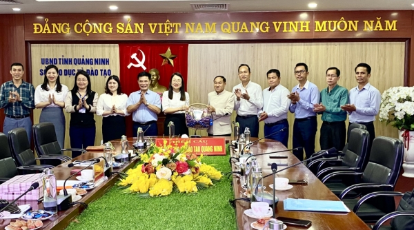 Trao đổi kinh nghiệm đào tạo và phát triển nguồn nhân lực giữa tỉnh Quảng Ninh và tỉnh Champasak