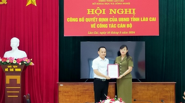 Phó Giám đốc Sở Thông tin và Truyền thông tỉnh Lào Cai nhận nhiệm vụ mới