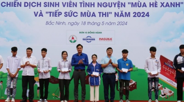 Bắc Ninh: Ra quân Chiến dịch sinh viên tình nguyện “Mùa hè xanh” và “Tiếp sức mùa thi”