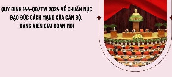 Quy định 144 về chuẩn mực đạo đức cách mạng của cán bộ, đảng viên giai đoạn mới