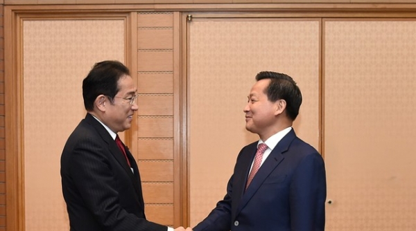 Thủ tướng Nhật Bản Kishida: Tiếp tục thúc đẩy quan hệ Việt Nam - Nhật Bản phát triển thực chất, hiệu quả hơn