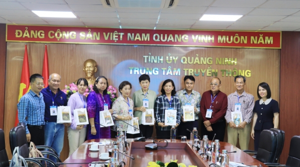 Hội Nhà báo tỉnh Quảng Ninh làm việc với Hiệp hội Truyền thông địa phương Thái Lan