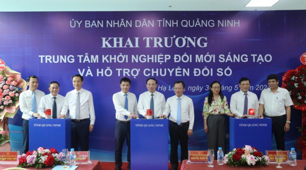 Quảng Ninh: Khai trương Trung tâm khởi nghiệp đổi mới sáng tạo và hỗ trợ chuyển đổi số