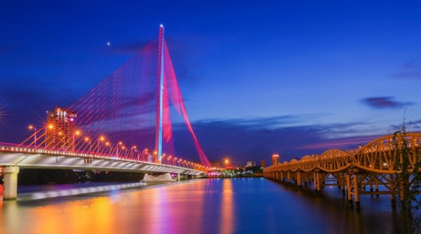 Đà Nẵng: Khai trương sản phẩm mới du lịch về đêm trên cầu Nguyễn Văn Trỗi