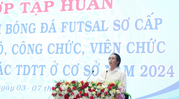 Bà Rịa – Vũng Tàu: Mở lớp  “Trọng tài Futsal sơ cấp” cho cán bộ cơ sở