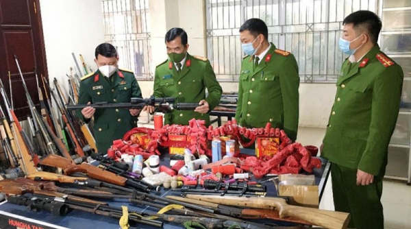 Thanh tra Bộ Công an kết thúc kiểm tra về quản lý, sử dụng vũ khí, vật liệu nổ và công cụ hỗ trợ tại Lai Châu