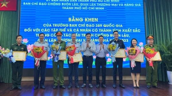 Thành phố Hồ Chí Minh đạt kết quả tích cực trong công tác chống buôn lậu, hàng giả