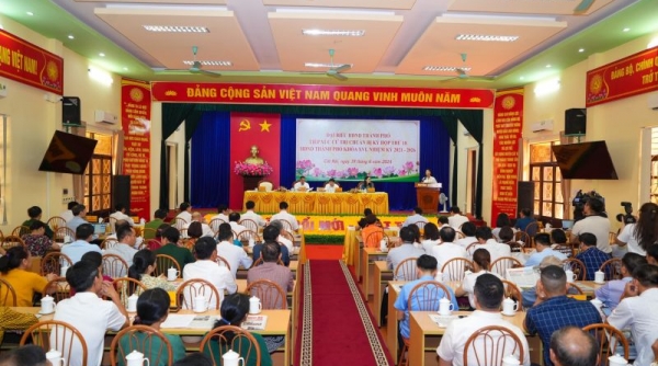 Chủ tịch UBND thành phố Hải Phòng tiếp xúc cử tri huyện Cát Hải