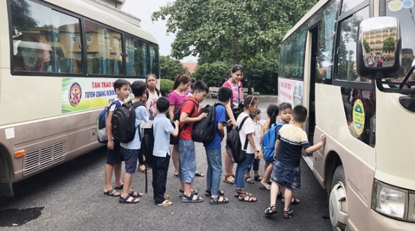 TP. Hồ Chí Minh bảo đảm an toàn giao thông đối với xe ô tô đưa đón học sinh