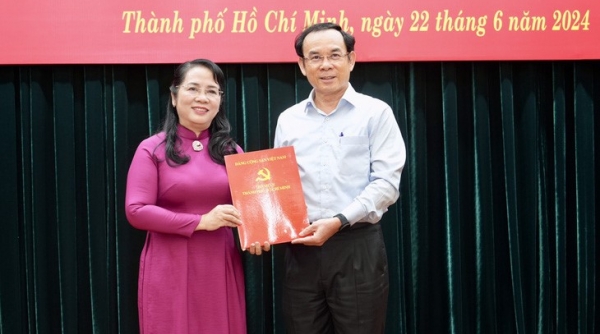 Bà Trần Kim Yến làm Chủ nhiệm Ủy ban Kiểm tra Thành ủy TP. Hồ Chí Minh